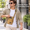 Canvas Phone Waist Bag for Everyday Carry – Compact Crossbody