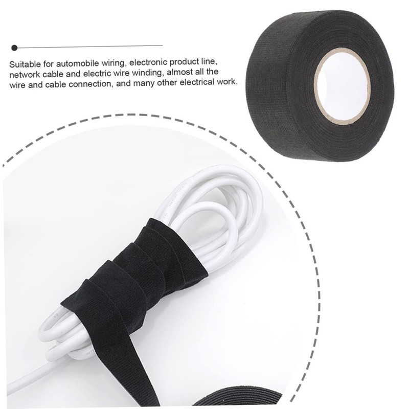 Mobestech Insulated Wiring Harness Tape Heat Shrink Tape 15m Roll