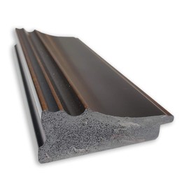 Amanti Art Bronze Full Length Mirror for Door, 53x19 Trio Oil Rubbed Bronze Tall Wall Mirror Full Length, Mounted to Door or Closet Wall with no Visible Brackets, Traditional Frame, Bedroom Decor