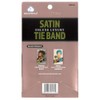 Dream World Women's Satin Deluxe Tie Band Black