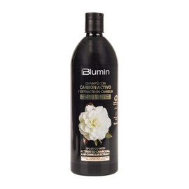 Tahe Blumin Shampoo with Activated Charcoal and Camellia Extract, ideal for dry hair with oily roots, 1000 ml