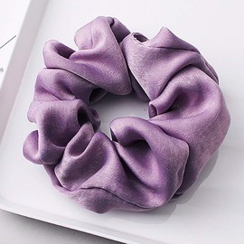 WHITE FANG ZA015 Women's Scrunchie Hair Rubber Colorful Casual Stylish Cute Hair Access Women's ZA015 (06: Pink)