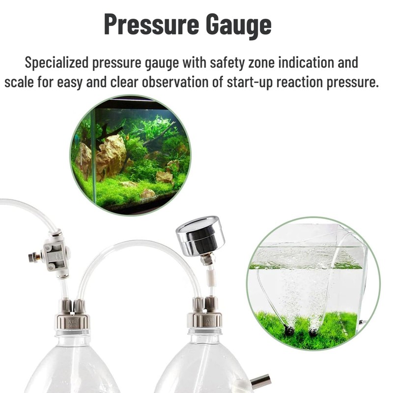 CO2 Generator System Kits, DIY CO2 Aquarium Regulators, CO2 Kits