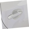Alipis 3D Carbon Fiber Door Handle Stickers Scratch Car Cup