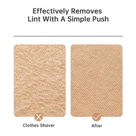 Fabric Shaver, Electric Lint Remover for Clothes, Lint Shaver for Clothing, Sweater Shaver with 2 Replaceable Stainless Steel Blades, Effectively Remove Couch Pills, Lint, Fuzz Battery Operated