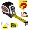 Dekton Extra Wide 5m Auto-Lock Tape Measure with Magnetic Tip