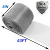 AWIORETON Wire Mesh for Mice Control 5IN X 53Ft,Hole Fill