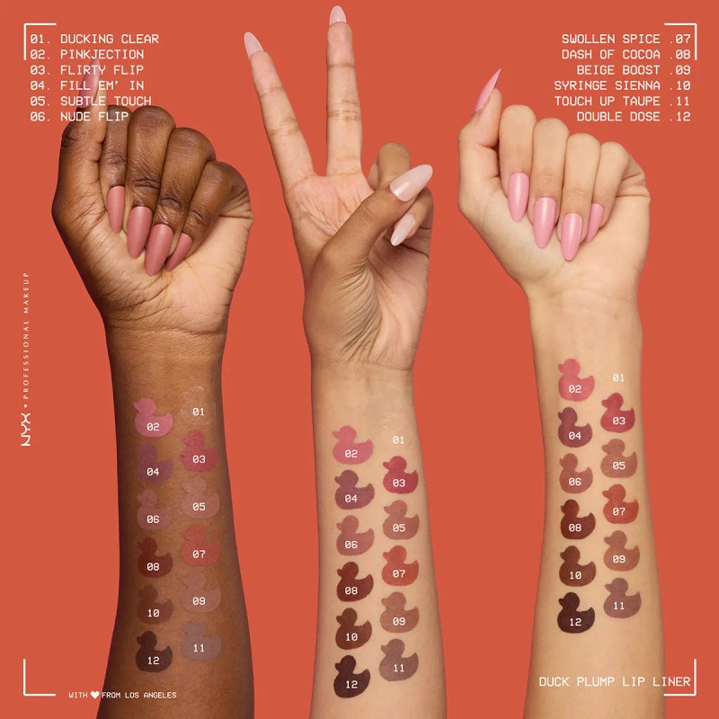 Delineador Voluminizador NYX PMU Duck Plump Tono Touch Up Taupe
