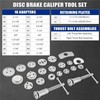 24pcs Brake Caliper Tool, Heavy Duty Disc Brake Caliper Tool