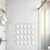 Juroicessry 10Pcs Transparent Wall Mounted Replacement Sticky Pads for Kitchen