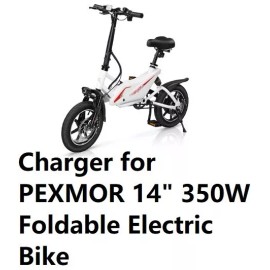 coming data  ac adapter battery charger for PEXMOR 14" 350w  flding Electric Bike