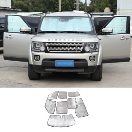 carpart2021 8pcs Window Sunshade Cover Shade Visor For Land Rover Discovery 4 LR4 L319 10-16