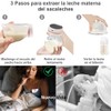 Extractor de Leche Eléctrico Manos Libres,Doble y Portátil,3 Modos y