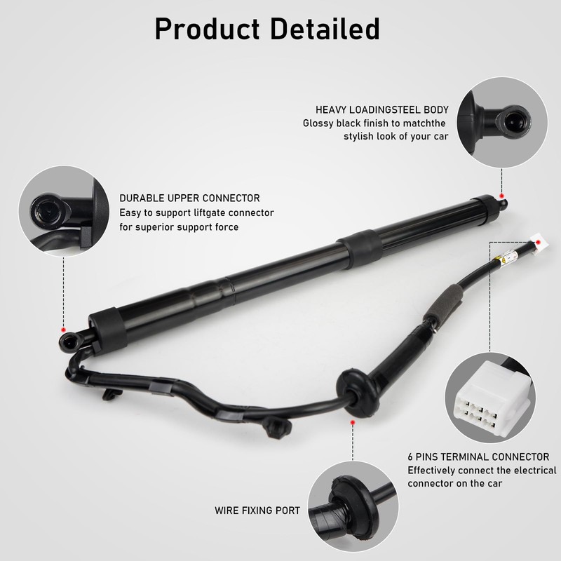 YESHMA Right Electric Rear Tailgate Power Liftgate Support Strut Shocks