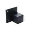 Wealrit 4 Pcs Metal Furniture Legs 2inch Tall Square Tube