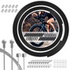 Universal Bowden Cable Set for Bicycle, 4 Bowden Cables (Gear