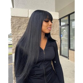Raw Human Hair Wigs Vietnamese Burmese Curly Hair Human Hair Weave Bundles Extension Hair Accessories Glueless Wigs Human Hairstyle: Indonesia curly, color: natual color, Stretched Length: 18 Inches