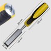 BJDSI 1" Wide Blade Wood Chisel,Extended Length,Sharp,High Hardness,Monolithic Construction.