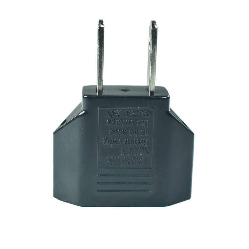YCSSSD European to Us Plug Adapter Travel Socket Power Electrical