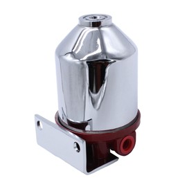 GSKMOTOR Inline Canister Large Fuel Filter Frame 3/8 NPT Inlet Outlet