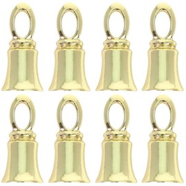 Sterling Gifts Celebrate The Season with Handbell Pins: A Set of 8 Gold-Toned Pins for Carolers, Church Choir or Town Criers