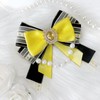 Penlight Ribbon with Pearl, Bijou, Cheering Fan, Concert, Live Color, Yellow