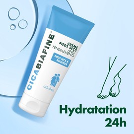 CicaBiafine Anti-Chapping Dry Feet Cream 2 x 100ml