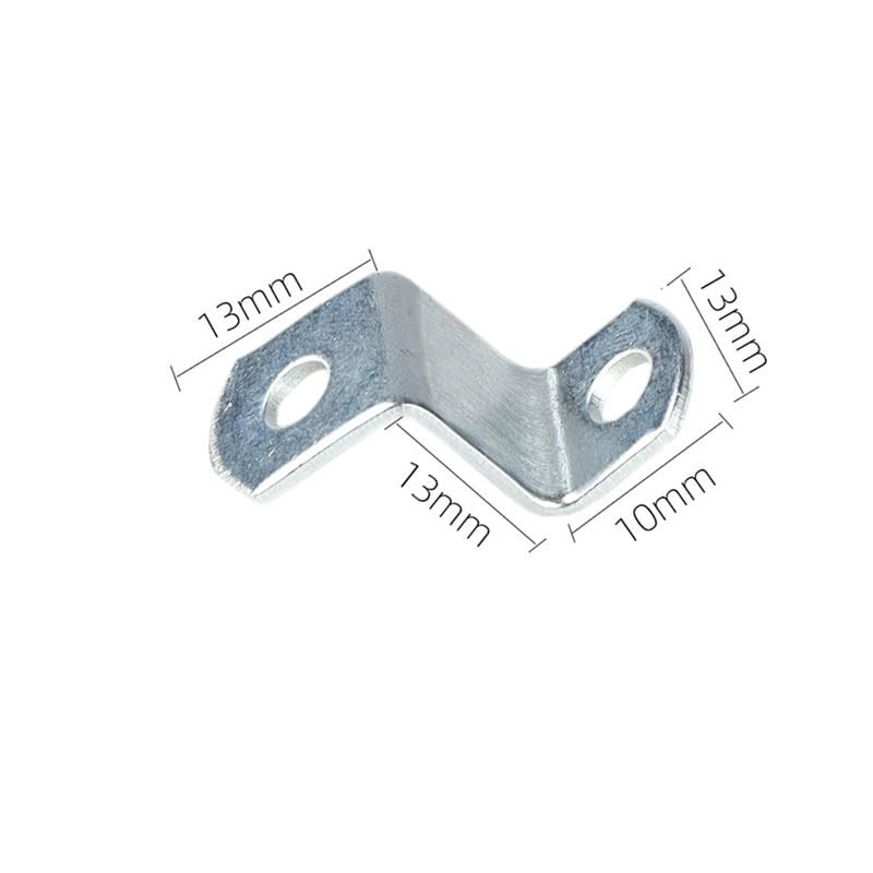 20Pcs Z Shape Picture Frame Fixing Supporting Clips,Iron Canvas Clips,Offset