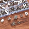 qxayxa 80 Pcs Cam Lock Fittings, Furniture Connecter Cam Lock