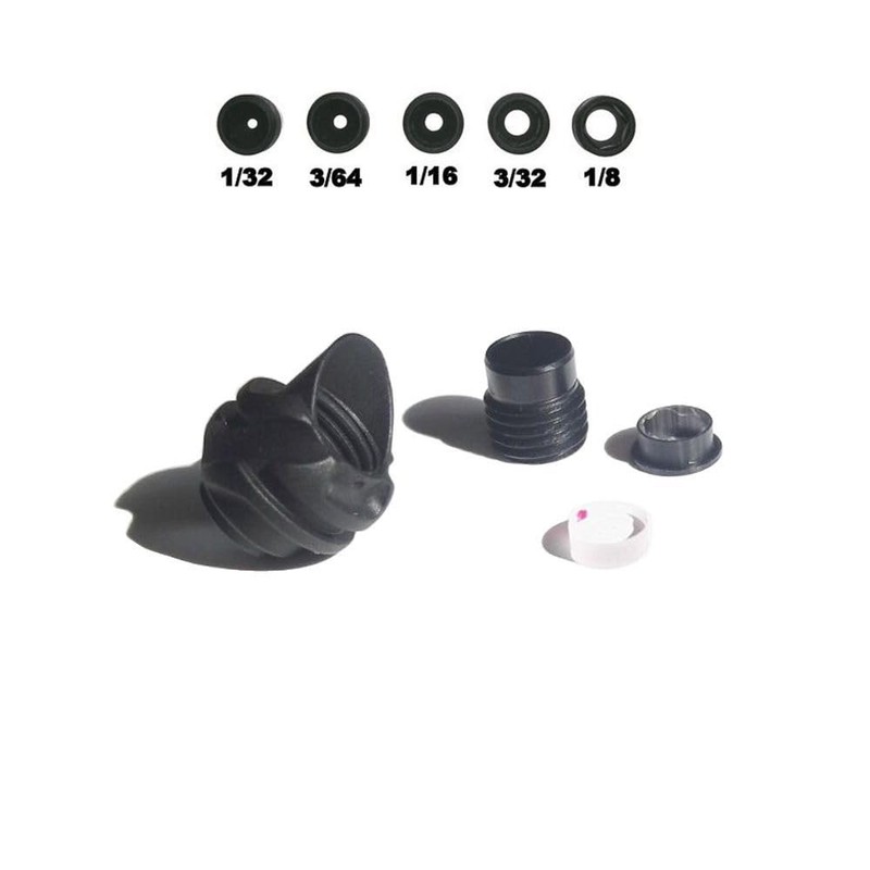 Archery Peep Sight for Compound Bow Interchangeable Aluminium Alloy Inner