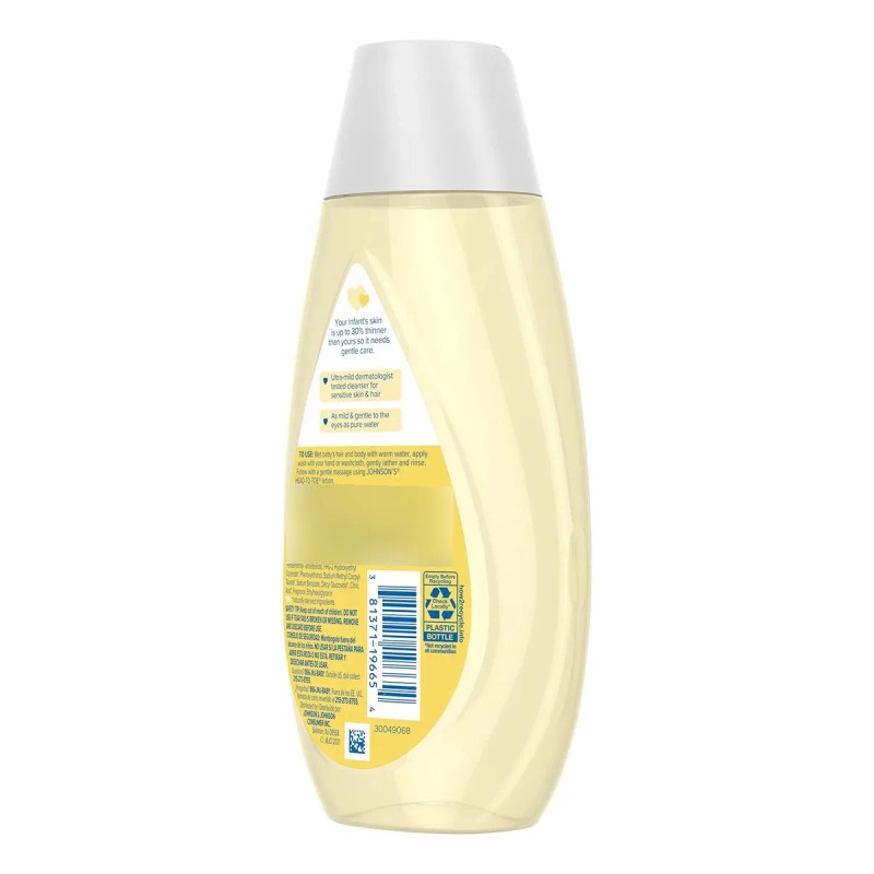 Gel De Baño Y Champú Johnson's Baby De Cabeza A