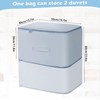 2PCS Ultra Space Saving Self Compression Organizer,Clothes Compression Bag,Compression Organizer