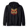 Pure Fruity: The Fruit Loops Cat Hooded Jacket, black