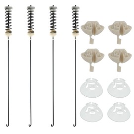 4Pcs Washer Suspension Rod Kit For Roper RTW4640YQ0 RTW4640YQ1 RTW4740YQ0, Admiral ATW4675YQ0 ATW4675YQ1