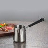 Coffee Milk Frothing Pitcher Cup 304 Stainless Steel Long Handle