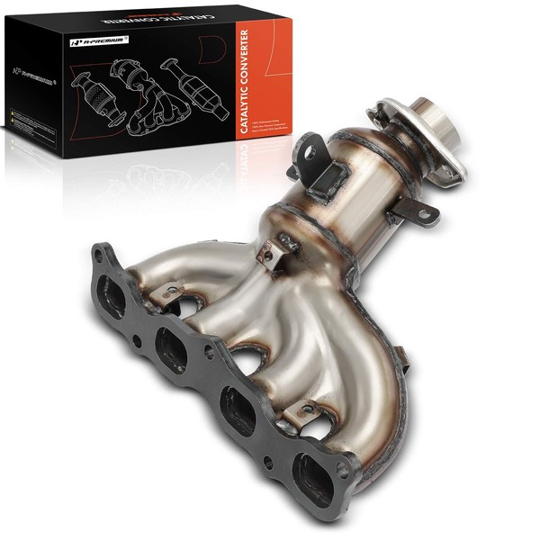 A-Premium Exhaust Manifold Catalytic Converter Kit Direct-Fit Compatible with Mitsubishi Outlander 2014-2018, Outlander Sport 2014-2015, 2.0L 2.4L, EPA Compliant, Replace# 1555A922