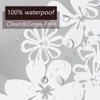 TIKABC Shower Curtain Liner, 4G PEVA Shower Liner, Plastic Waterproof