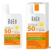 Bloqueador Solar Fluido Invisible SPF 50+ PA+++, Crema Aclarante con