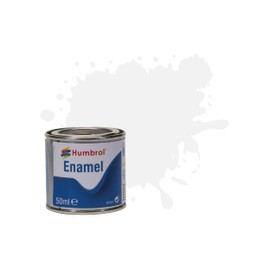 Humbrol AQ0022 Enamel Tinlet No 22 White - Gloss