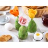 LK Trend & Style Felt Egg Cosy Tulips Set of