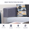 Cabilock 2pcs Stretch Sofa Armrest Covers Elastic Couch Arm Covers