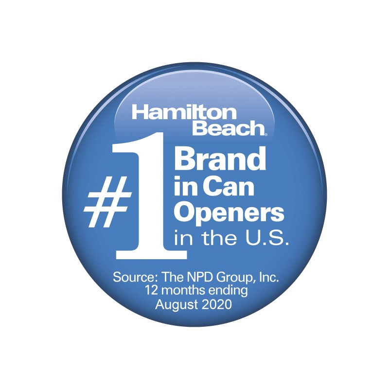 Hamilton Beach Can Opener, Electric, Sure Cut with Multi-Tool, Stainless