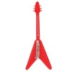 Guitar Brooch Pin Simulation Innovative Hand Crafted Red V Mini
