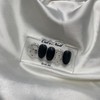 Byul Black Syrup Nail Handmade Nail Tips - Almond /