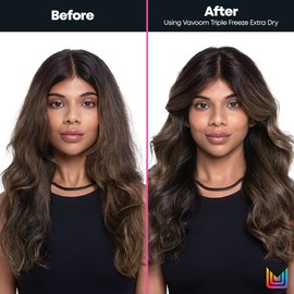 MATRIX Vavoom Triple Freeze Extra Dry Hairspray | Adds Volume and Lift | Fast-Drying, 24 Hour Hold | Humidity Resistant | 9 Oz.