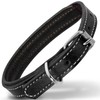 Filbert Leather Dog Collar, Genuine Leather Collar for Small Dogs,