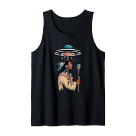 Peace Pipe to the Pleiades: First Nations, First Contact Tank Top