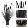 KOL Artificial 2ft 2-Pack Horsetail Reed Grass, 23.6in Artificial Indoor