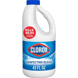 Clorox Disinfecting Bleach, 43 Fluid Ounces (Package May Vary)