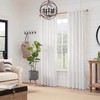 MODE Farmhouse Collection 1 1/8" Diameter Curtain Rod Set with